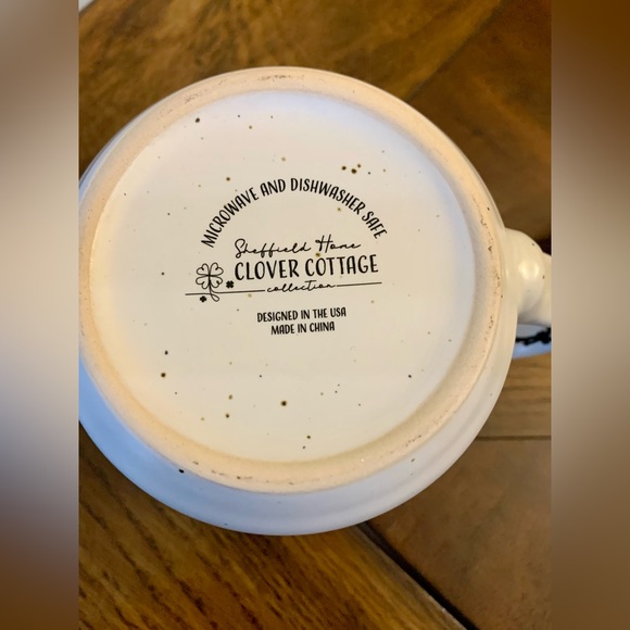 NEW Green Shamrock Hand Painted 18oz Mug St. Patrick’s Day Irish Coffee Tea Cup - Picture 5 of 15